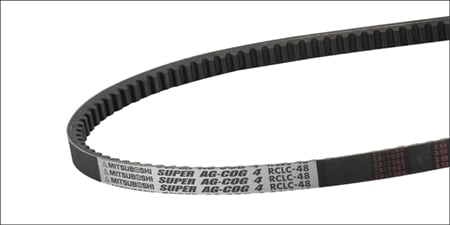 Mitsuboshi SUPER AG-COG 4 cogged V-belt for agriculture