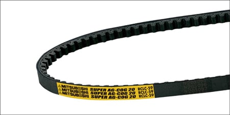 Mitsuboshi SUPER AG-COG 20 cogged V-belt for agriculture