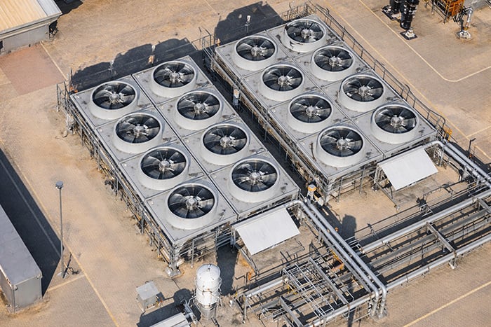  Giga Torque GX timing belts in a Texas Power Generation Facility 